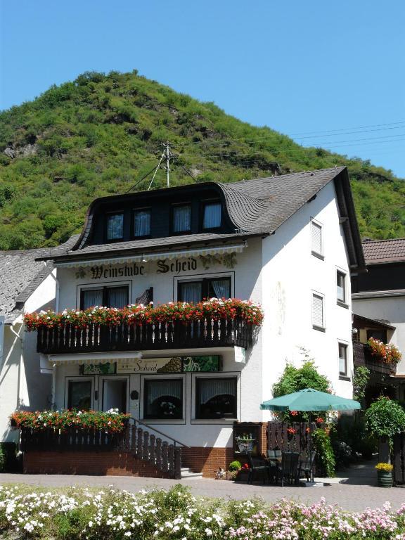 Pension / Ferienwohnungen Scheid Kestert ภายนอก รูปภาพ